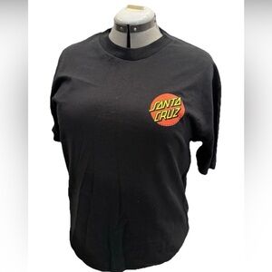 Santa Cruz Skateboards X Odd Future Y2K T-Shirt Black Men's Large Retro